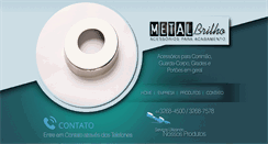 Desktop Screenshot of metalbrilhomaringa.com.br